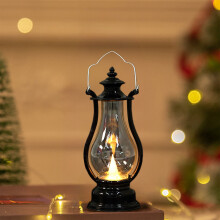 Vintage LED-lantaarn, oplaadbaar via USB, draagbaar, 1 stuk