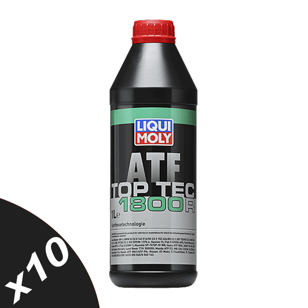 Liqui Moly Top Tec Atf 1800R Automatic Transmission Fluid Dexron 6 Vi 10X1l 5056820524573