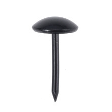 Clous de tapissier noirs à tête ronde, clous métalliques, 10 à 100 pièces