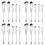 4X PerlenföRmige Make--Pinsel, Silikonperlen, DIY-Make--Kosmetikpinsel, Perlenpinsel-Set zum Selbermachen 1