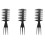 3X Double-Sided Wide Tooth Styling Comb Hair Fork Comb Beauty Salon Tool 1