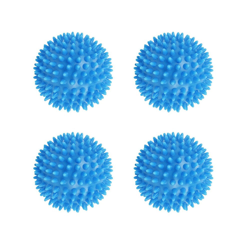 4X Spiky Massage , Hard Stress  7.5cm for Fitness Sport Exercise (Sky )