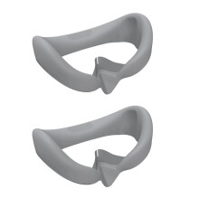 2X Coussin pour les Yeux pour  4 Masque de Remplacement en Silicone ÉTui de Protection Masque Anti-Transpiration Accessoires pour Lunettes VR