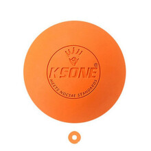 3X KSONE Massageboll 6,3 cm Fasciaboll Lacrosseboll Yoga Muskelavslappning SmäRtlindring BäRbar Fysioterapiboll 6