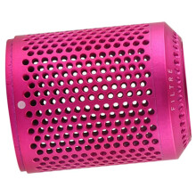 3X Convient pour SèChe-Cheveux HD01 HD03 HD08 Couvercle de Filtre ExtéRieur Anti-PoussièRe Accessoires D'Aspirateur Rose Rouge