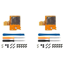 2X Micro- Card Slot Board Replacement Repair Kit Reparationsdelar för Ns Tf Card Slot