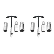 2X Car Motorcycle Repairing Tool Kit Removal Tool Socket Wrench 16Mm /18Mm/21MmT-Handle Wrench