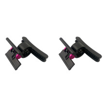 2X Professionelle Haarspangen für Haartrockner und Lockenstab, Styling-Sektionier-Haarspangen, Salon-Schneidespangen für Frauen, Männer B