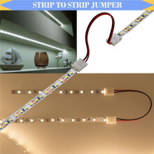 Kit de Conector LED de 2 Pines, Conectores Sin Soldadura, Divisor de Conector de CC de 2 VíAs para Tira de LED 2835 de 2 Pines de 8 Mm
