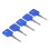 5Pcs Key-Shaped Pick Tool Set Versatile Lock Applications Hand Tools Key Shaped 6
