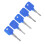 5Pcs Key-Shaped Pick Tool Set Versatile Lock Applications Hand Tools Key Shaped 5