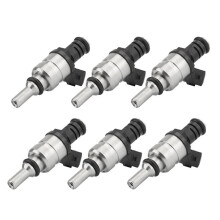 6Pcs Fuel Injector Nozzle 1427240 for E46 E39 X3 Z3 Z4 3 5 Deka Flow Matched Engine 2.5L 13537546244 1439800