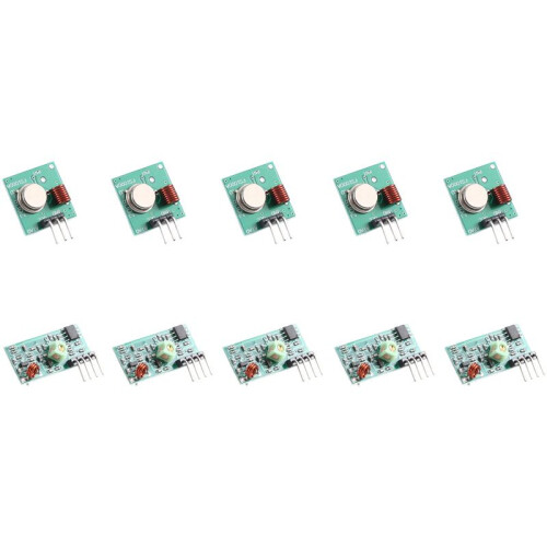 433MHZ Ultra Module Wireless Transmitter Module Burglar Alarm Transmitter Receiver Portable Frequency Module