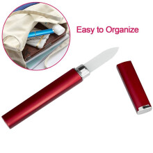 8Er Pack Glasnagelfeile, Kristallnagelfeilen mit Etui, Doppelseitige Fingernagelfeilen, Professionelle ManiküRe-Nagelpflege