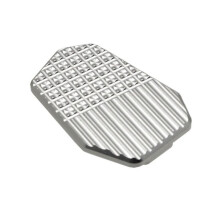 Motorcykel Bakre Fotbromsspakspedal FöRstora FöRläNgningsplatta för MTS V4 Multistrada V4 S Rally Pikes (Silver)