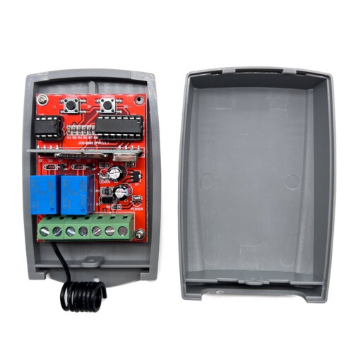 2 Channel Garage Door Remote Control Receiver 433/433.92MHz Fixed Code and Rolling Code Universal  Module