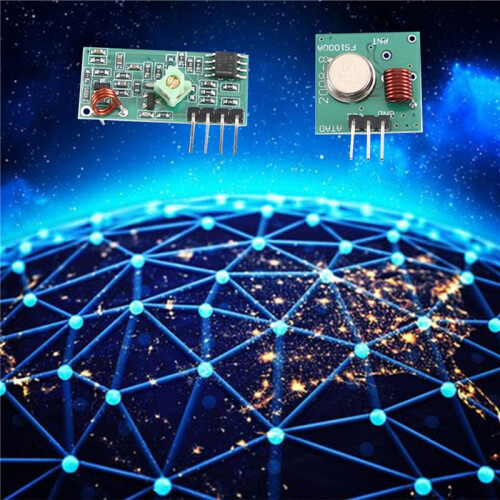 433MHZ Ultra Module Wireless Transmitter Module Burglar Alarm Transmitter Receiver Portable Frequency Module 1