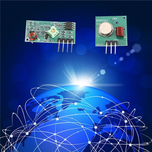 433MHZ Ultra Module Wireless Transmitter Module Burglar Alarm Transmitter Receiver Portable Frequency Module 2