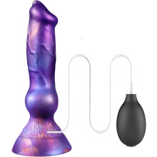 7.48" Monster Dildo Squirting Fantasy Horse Dildowith Knots,Dog Dildos Knotted Ejaculating Toy with Strong Suction Cup, Anal Dildo Silicone Huge Dildo