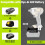 Battery Adapter for  40V Lithium Battery Convert to Work for  20V Cordless Power Tool 9