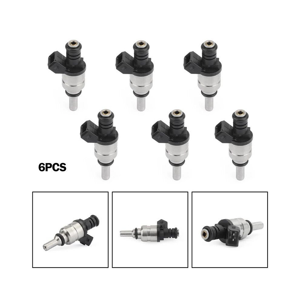 6Pcs Fuel Injector Nozzle 1427240 For E46 E39 X3 Z3 Z4 3 5 Deka Flow Matched Engine 2.5L 13537546244 1439800 6133606731826