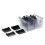 3X Grid Base Storage Box for 8Pcs Hair Clipper Trimmer Limit Comb Guide Comb Barber Tool for  Guide Combs 2