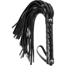 (As show, Black) Soft Leather Horse Riding Crop Whip Non Slip Practical Soft Crop For Equestrian Floggers For Cosplay Costume