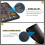 Office Desk Accessory Excels Function Mousepad Stitched Border Waterproof Fabric Quick Reference Guide 5