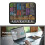 Office Desk Accessory Excels Function Mousepad Stitched Border Waterproof Fabric Quick Reference Guide 8