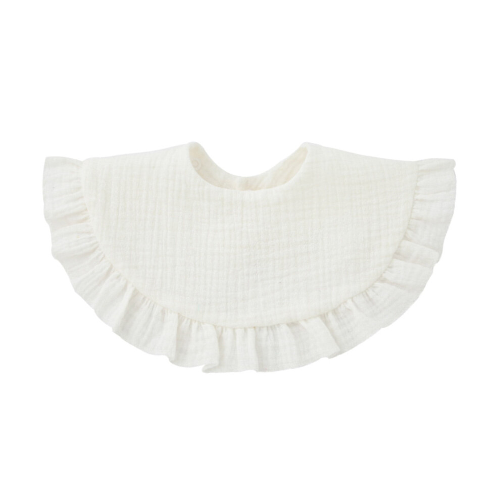 Baby Bibs Bandana Style Ruffle Edge 5-Pack