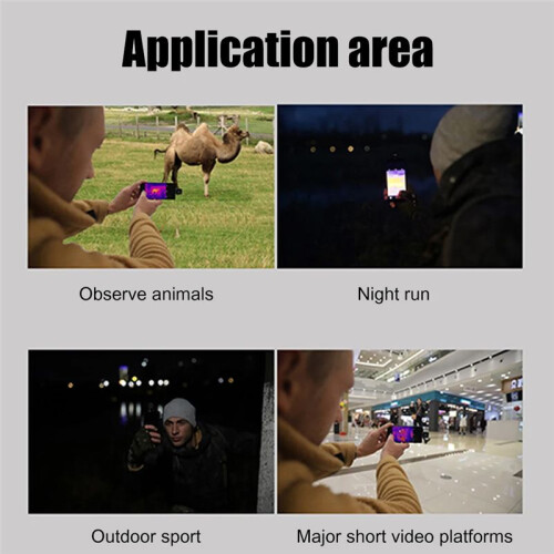 Infrared Thermal Imager Phone External Infrared Imaging Device Tiny Thermal-Imaging Camera for Android Mobile Phone