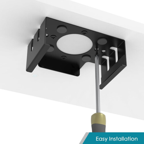 Metal Mounting Bracket Space Saving For Mini Desktop Computer Under Desk Or Behind Screen Mounting Holder 1