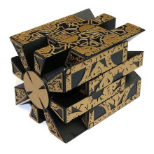 1:1 Hellraiser Puzzle Box Fidget Toys MóVil Lament Horror Terror Figuras PelíCula Serie Hellraiser Square