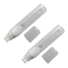 2Pcs Empty Pens Flat or Round Head Refillable Acrylics Empty Marker Empty Paint Pen For Painting on Wood Fabric Canvas