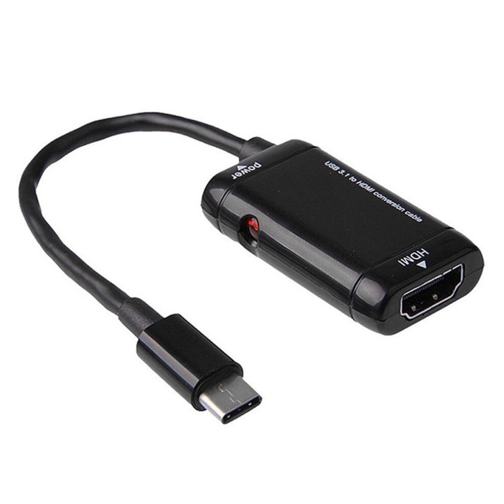 Usb-C To Hdmi Adapter - Usb 3.1 Type C Cable For Android Phone/Tablet 9128909340568