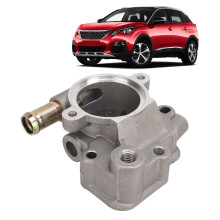 Aluminum Alloy Engine Water Outlet for Peugeot 205/306 & Citroen ZX AX BX