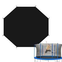 Round Trampoline Shade Cover – Waterproof Sun Protection, Easy Installation, Compatible with Standard Round Trampolines