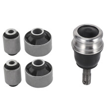 1x for Forester Legacy Outback Impreza Front Lower Joint 20206AJ000 & 4x Car Front Lower Control Arm Bushing