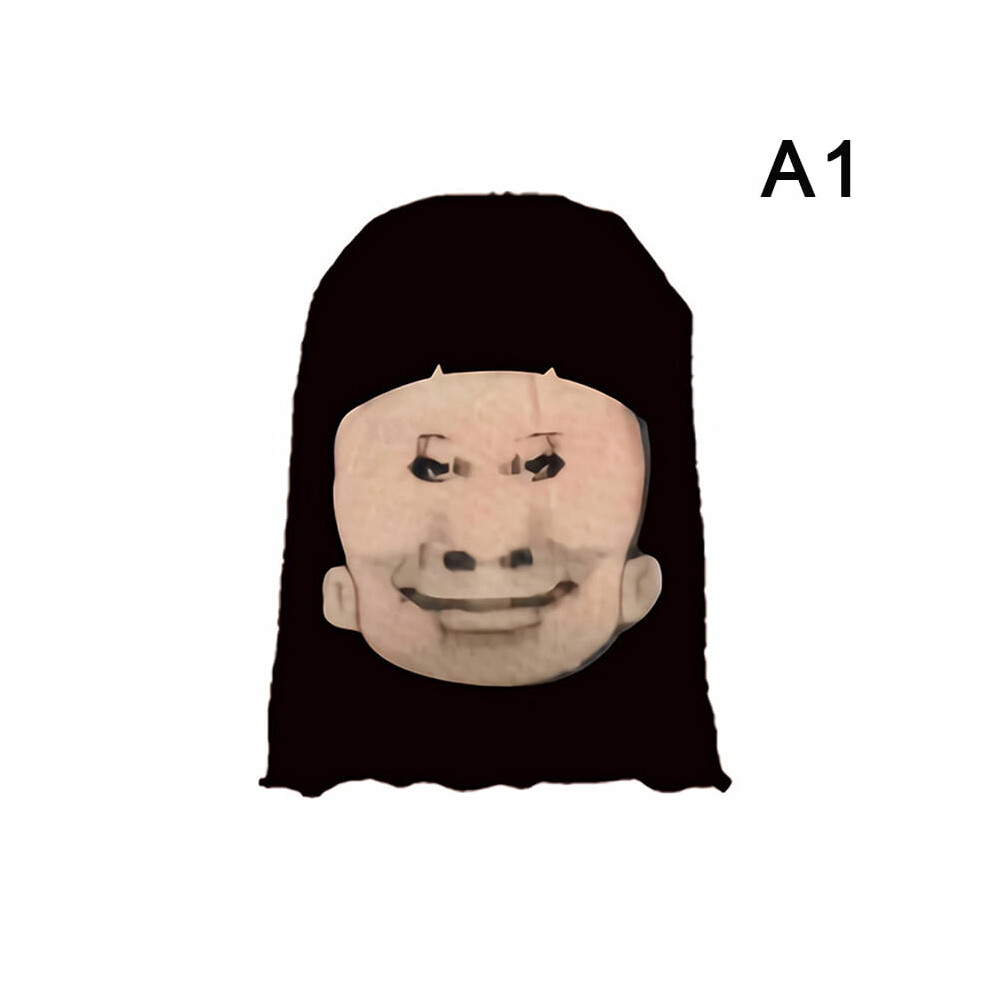 3D Funny Full Face Mask Elastic Mesh Balaclava 1Pc 962029829065