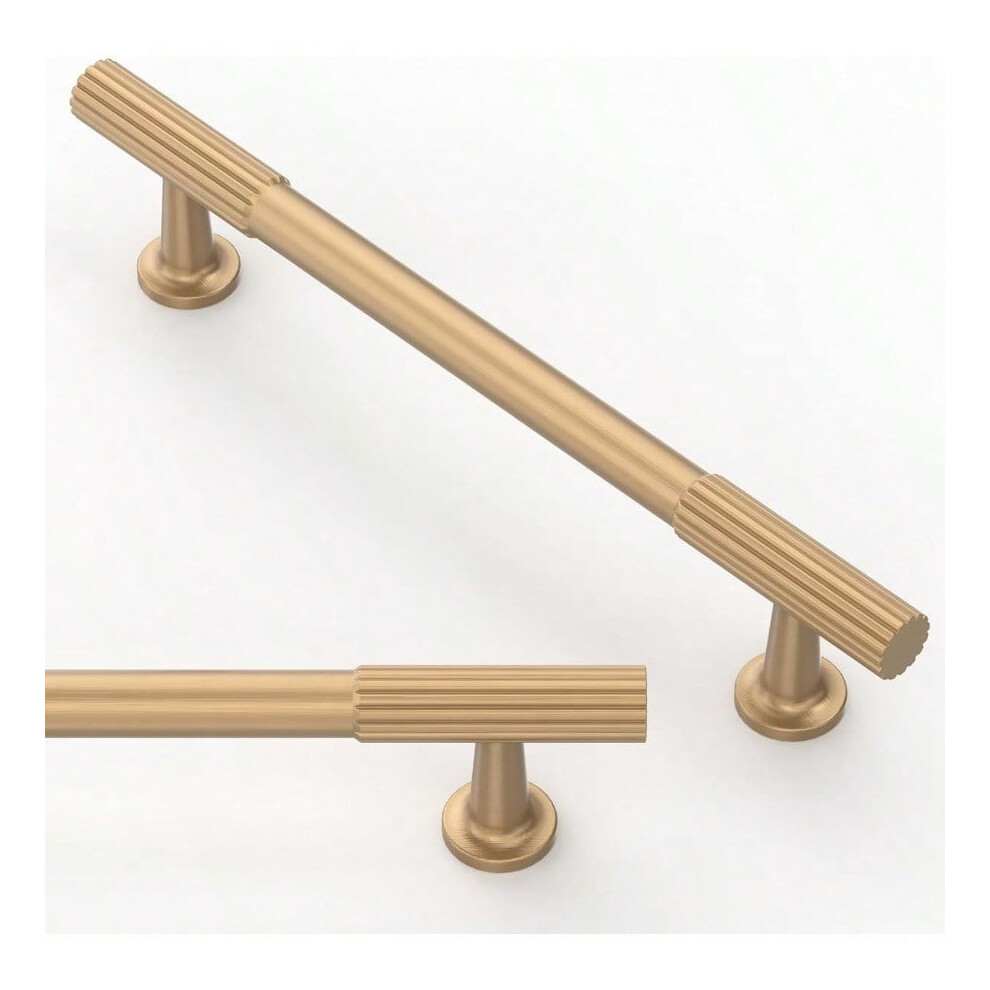 10 Pack Champagne Bronze Cabinet Pulls 5 Inch 128Mm Kitchen Cabinet Handles Solid Zinc Alloy Cabinet Hardware Drawer Pulls 9180333240975