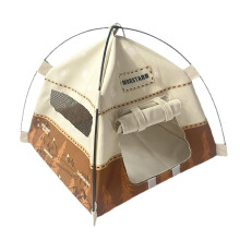 Miniature Camping Tent for Dollhouses – 6.7 inch Handmade