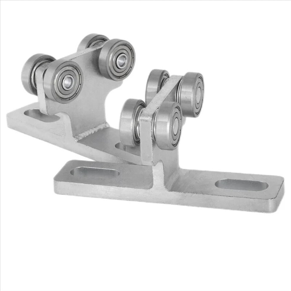 4 Wheel Trolley Assembly Electric Hoist Easy Installation Roller Trolley Silent For Use With 1.18" Wide And All 1.18" Or Taller Strut Channel 9180333241026