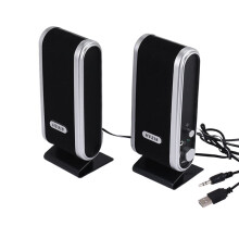 NEW 120W USB Power Desktop Computer Notebook Audio Speaker 3.5mm Earphone Jack