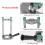 Support de Perceuse éLectrique à Main MéNage  Support de Perceuse éLectrique RéGlable Support de Support de Perceuse Pince de Forage Meuleuse 1