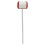 Adjustable Bass Drum Beater Hammer Felt Head Plastic Handle-Red 1