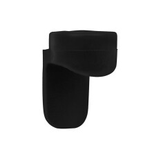 Practical Clarinet Thumb Rest Pad with Textured Surfaces-Black
