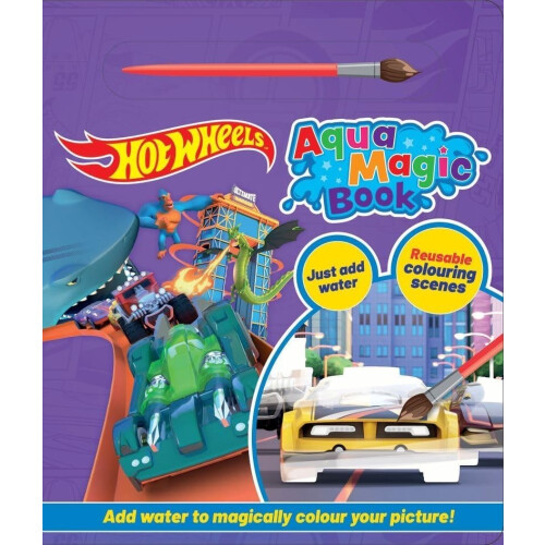 Hot Wheels Aqua Magic Colouring Book
