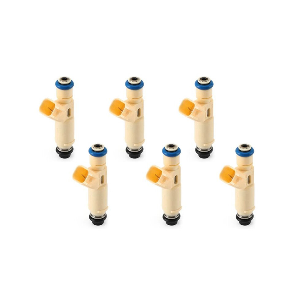 6Pcs Car Fuel Injector Nozzle 195500-3520 For 01-04 Mercury 3.0 195500-3521, 822-11157, Yl8e-C7b Yl8e-C2b 6031011403805