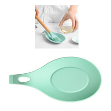 Spoon Rest Silicone 9.5x20 cm, 45.00 g, Lake Green