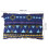 Lightweight Dark Blue Inflatable Camping Pillow, 45x30cm, PVC 2